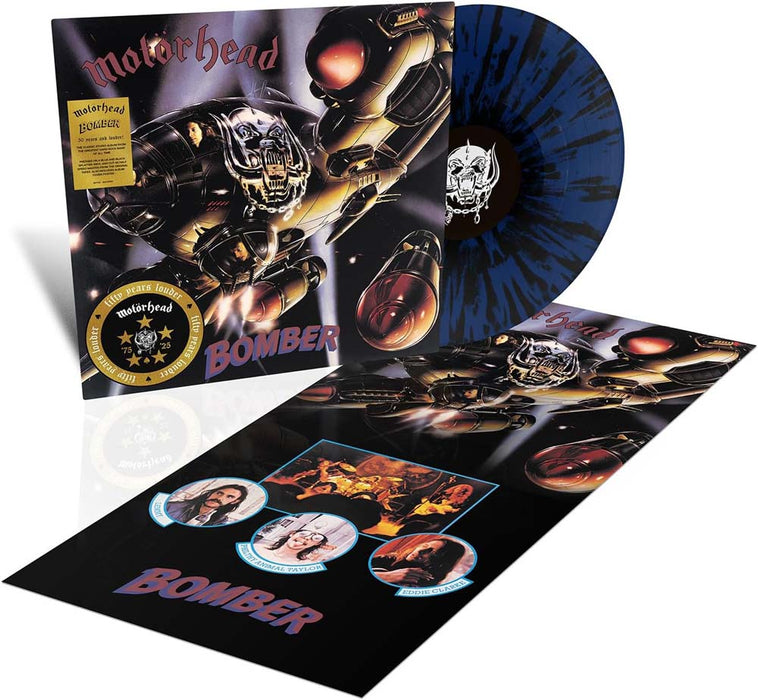 Motorhead Bomber Vinyl LP Blue & Black Due Out 28/02/25