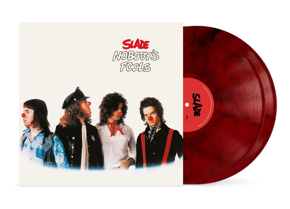Slade Nobody's Fools (Expanded Edition) Vinyl LP Scarlet Marble Colour NAD 2026 Due Out 17/10/26