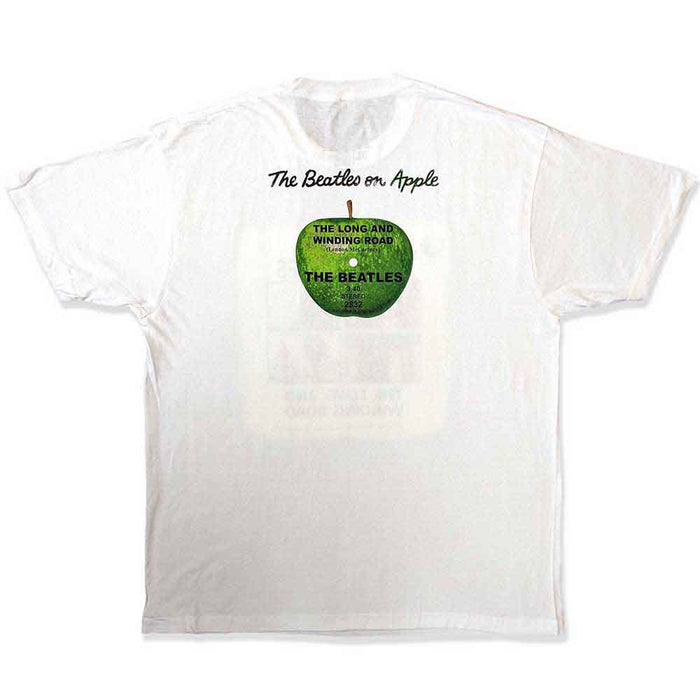 The Beatles Vintage Long & Winding Road White Medium T-Shirt