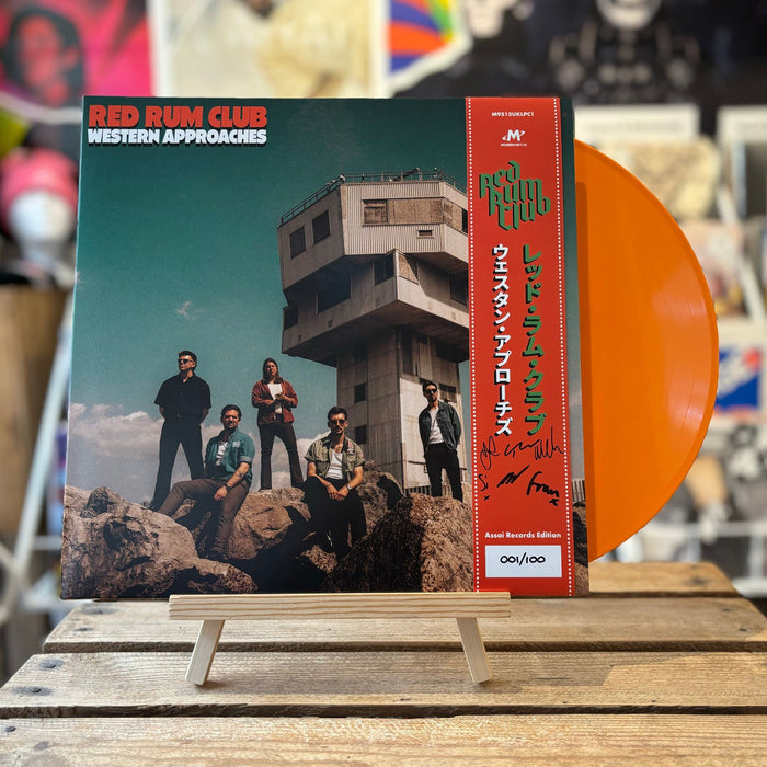 Red Rum Club Western Approaches Vinyl LP Limited Edition Orange Colour Signed Assai Obi Edition 2024
