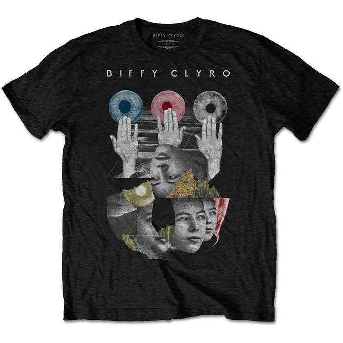 Biffy Clyro Hands Black X-Large T-Shirt