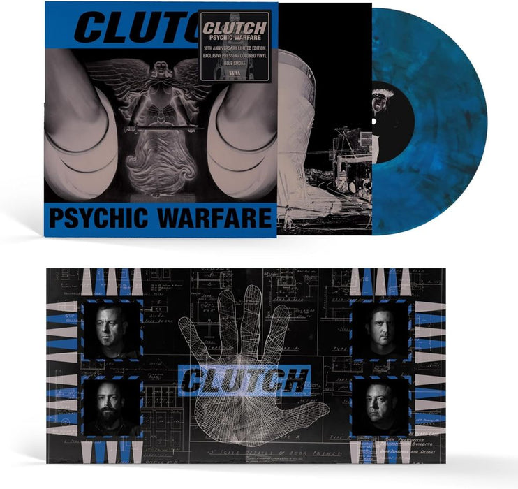 Clutch Psychic Warfare (10th Anniversary Edition) Vinyl LP Blue Smoke Colour 2025