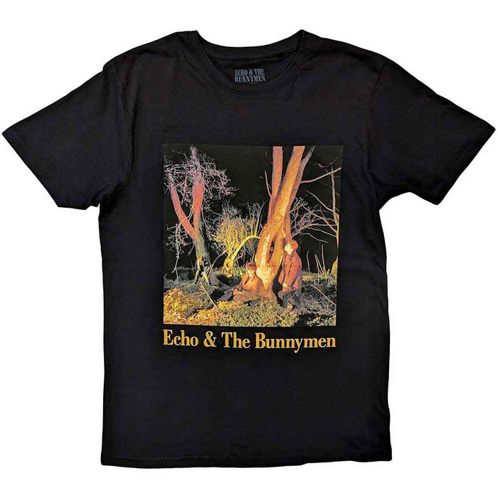 Echo & The Bunnymen Crocodiles Black XL Unisex T-Shirt