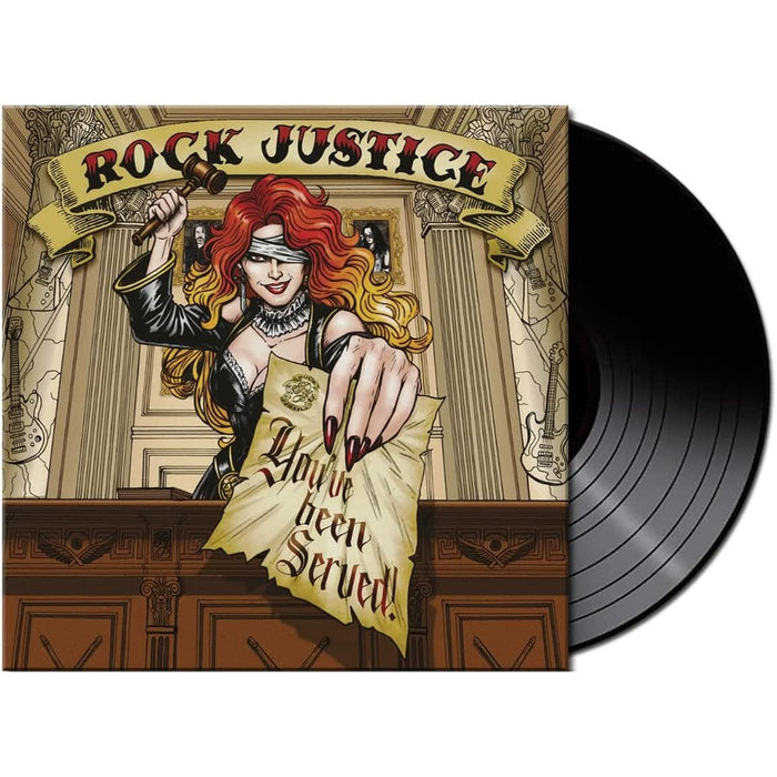Rock Justice You've been Served Vinyl LP Due Out 26/06/26