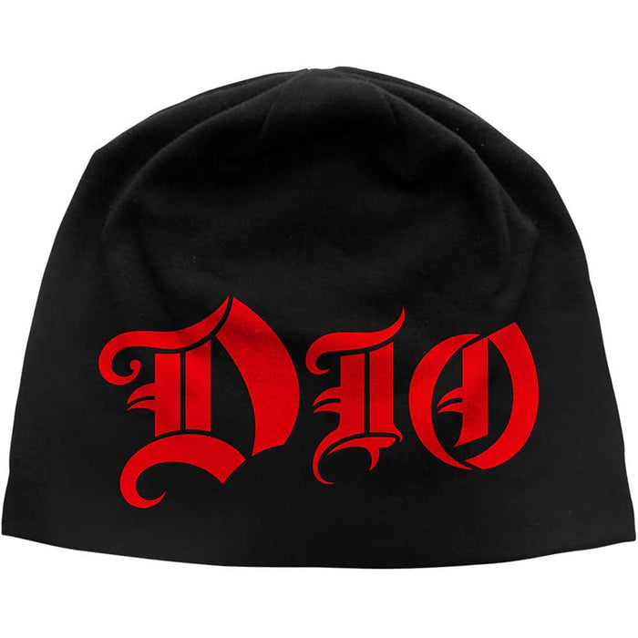 Dio Logo Black Beanie Hat