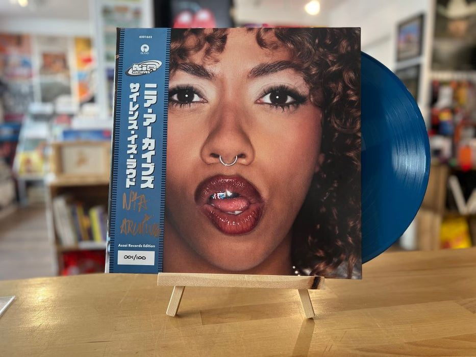 Nia Archives Silence Is Loud Vinyl LP Signed Assai Obi Edition Blue Colour 2024