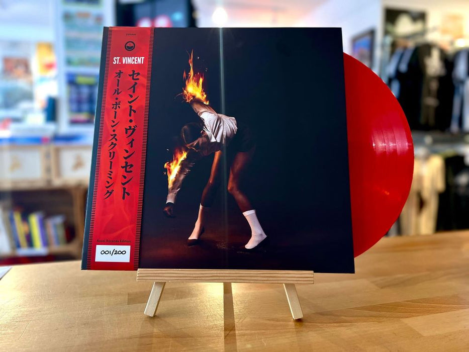 St Vincent All Born Screaming Vinyl LP Assai Obi Edition Red Colour 2024
