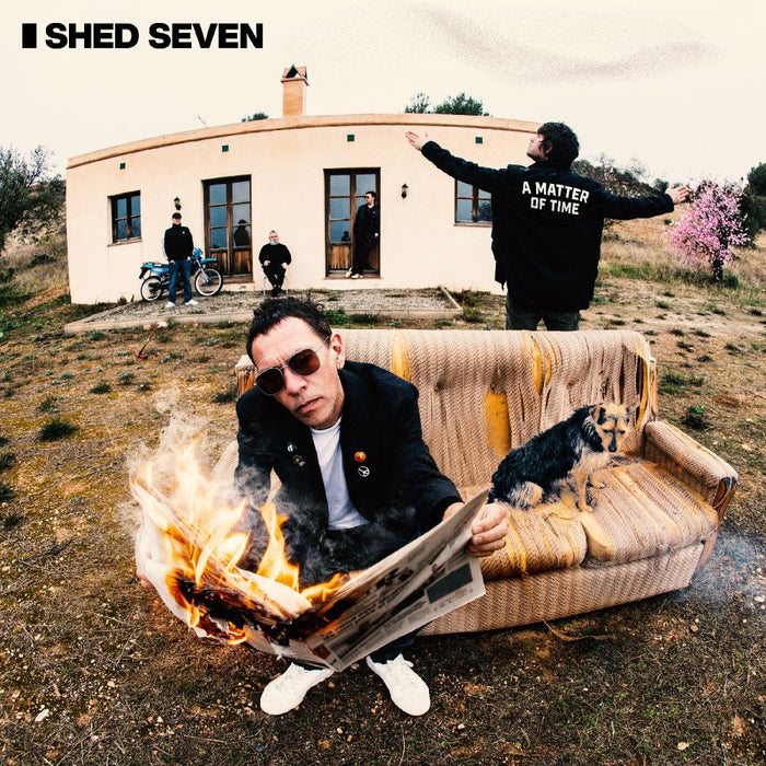 Shed Seven A Matter of Time Vinyl LP Black/Red Marble Colour Due Out 11/09/26