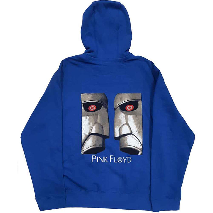 Pink Floyd Metal Heads Close Up Blue X-Large Hoodie