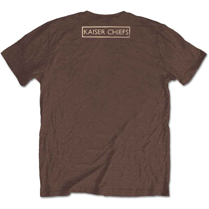 Kaiser Chiefs Everything Is Brilliant Brown XX-Large T-Shirt