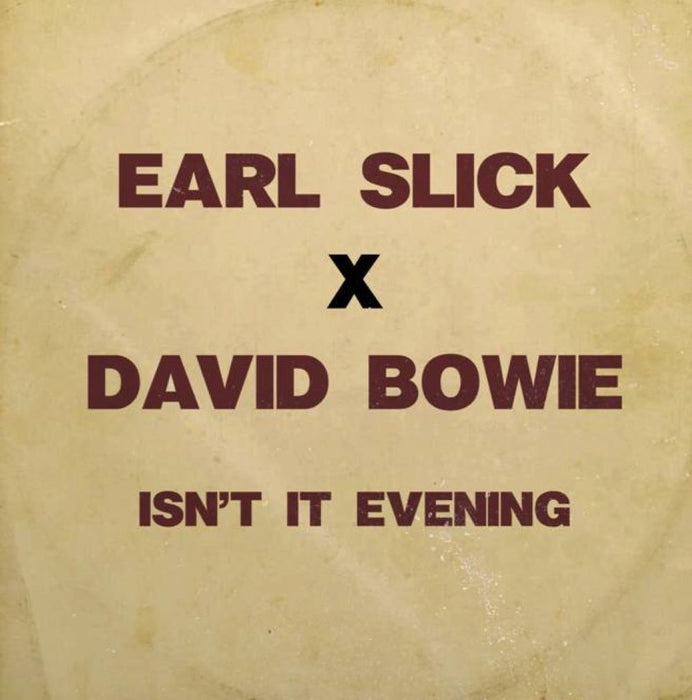 Earl Slick X David Bowie Isn't It Evening 7" Vinyl Single Turquoise Colour 2024