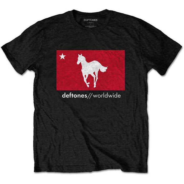 Deftones Star & Pony Black Medium Unisex T-Shirt