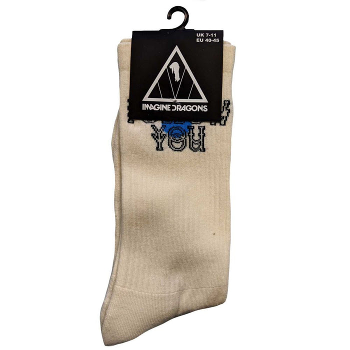 Imagine Dragons Unisex Ankle Socks: Follow You (Uk Size 7 - 11)