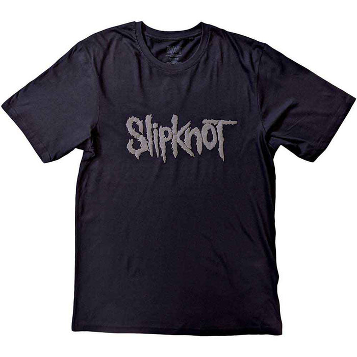 Slipknot Logo High-Build Black Large Unisex T-Shirt