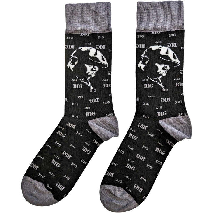 Biggie Smalls Unisex Ankle Socks: Side Portrait (Uk Size 7 - 11)