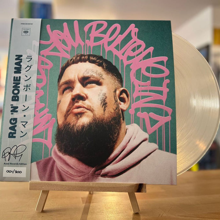 Rag 'n' Bone Man What Do You Believe In? Vinyl LP Signed Assai Obi Edition Clear Cool Grey Colour 2024