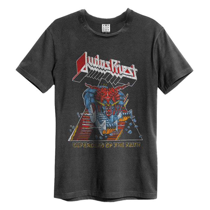 Judas Priest Defenders Of The Faith Amplified Charcoal XL Unisex T-Shirt