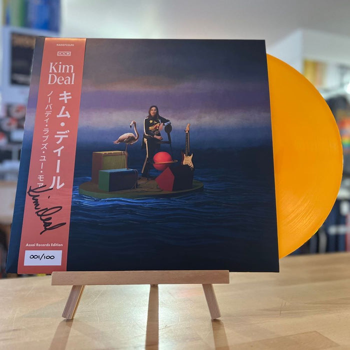 Kim Deal Nobody Loves You More Vinyl LP Signed Assai Obi Edition Orange Colour 2024