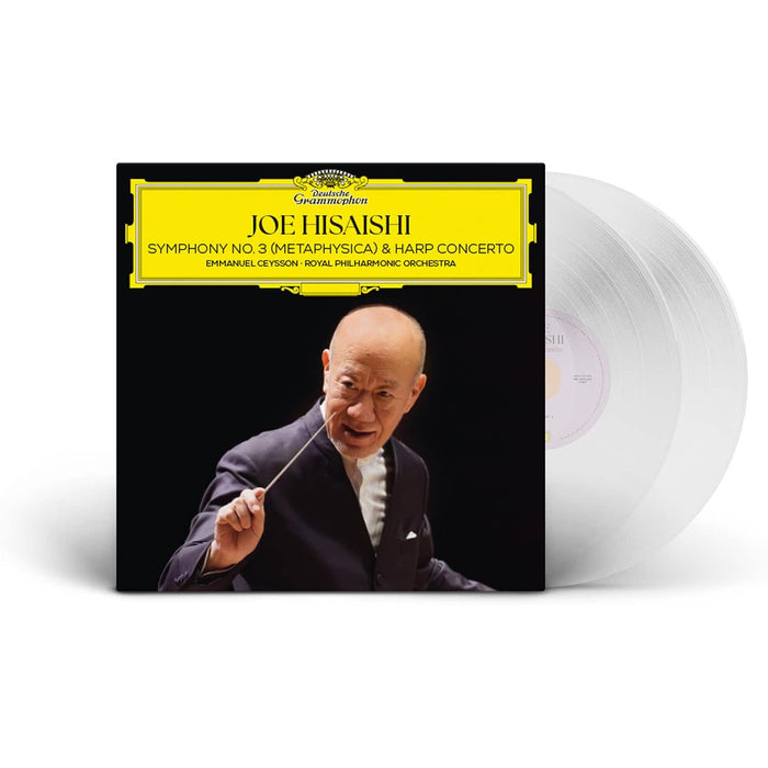 Joe Hisaishi Royal Philharmonic Orchestra Emmanuel Ceysson Symphony No.3 (Metaphysica) & Harp Concerto Vinyl LP Due Out 24/07/26