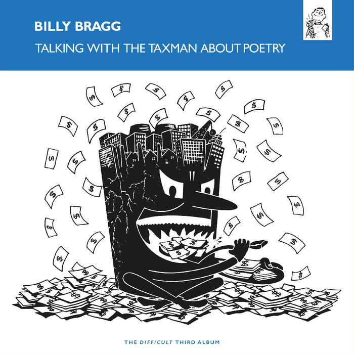 Billy Bragg Talking With The Taxman About Poetry Vinyl LP Solid Blue Colour Due Out 06/11/26
