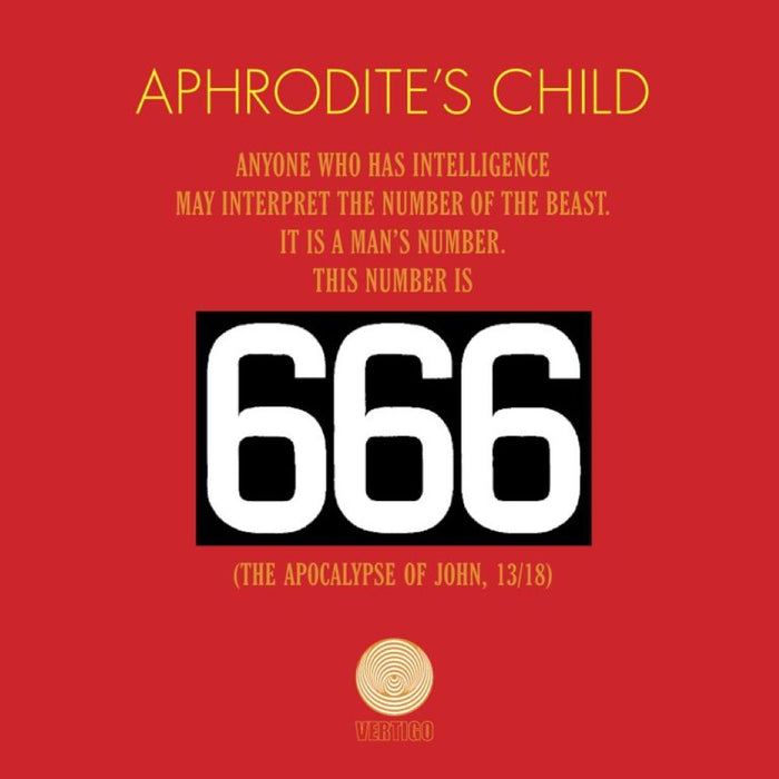 Aphrodite’s Child 666 The Apocalypse Of John Vinyl LP 2024