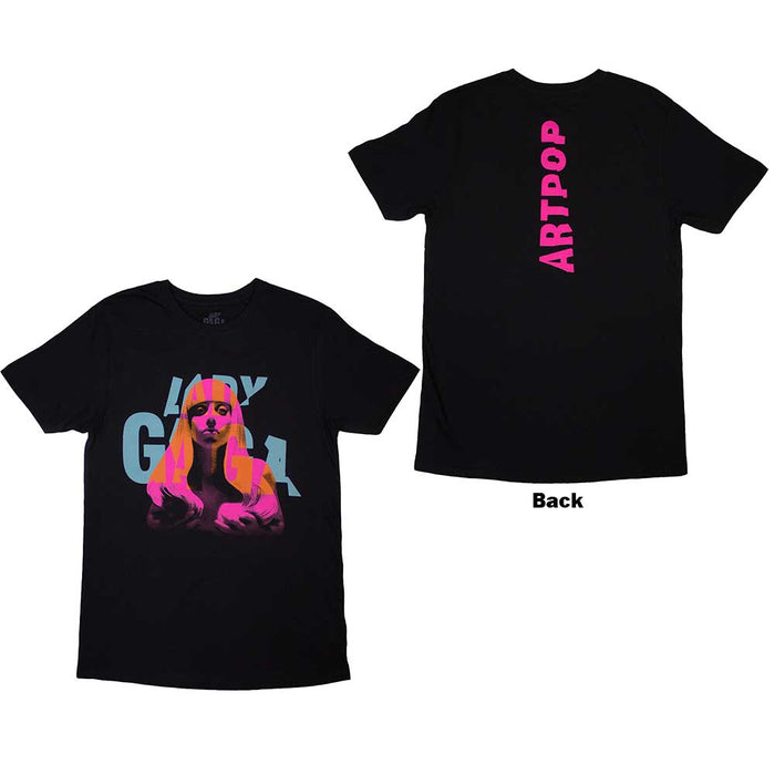 Lady Gaga Artpop Cover Black X-Large T-Shirt