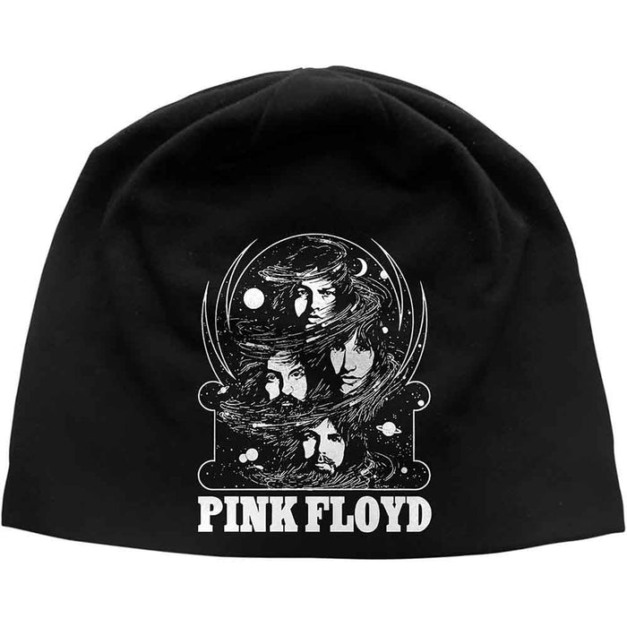 Pink Floyd Cosmic Faces Black Beanie Hat