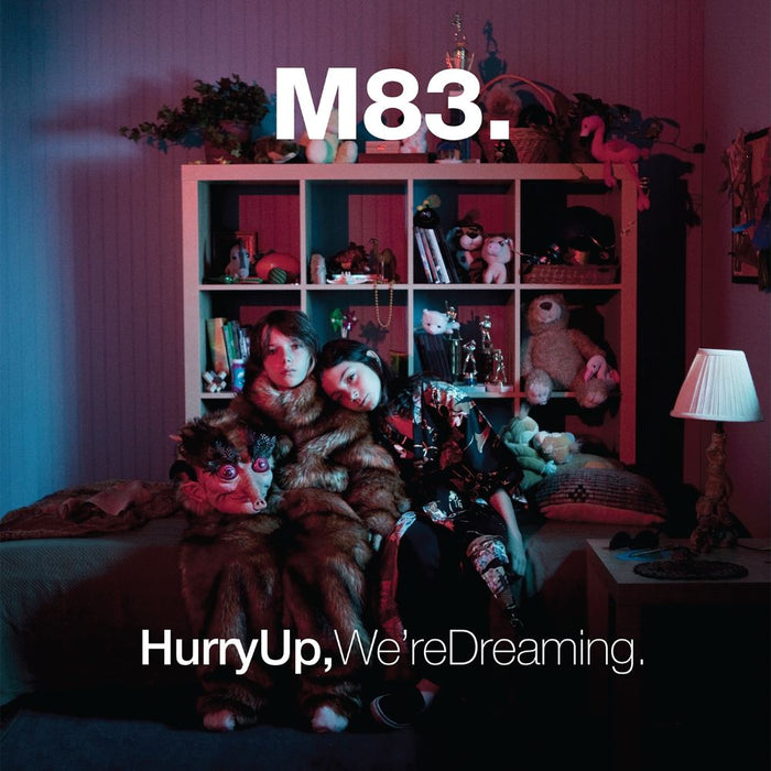 M83 Hurry Up, We're Dreaming Vinyl LP Clear Pink & Clear Blue Colour 2025