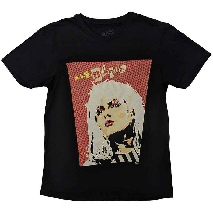 Blondie AKA Pop Art Black XX-Large T-Shirt