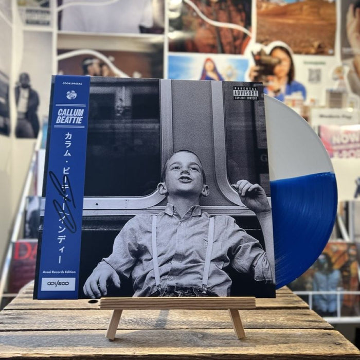 Callum Beattie INDI Vinyl LP Scottish Signed Assai Obi Edition Half-Blue/Half-White Colour 2026