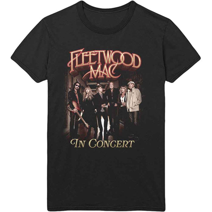 Fleetwood Mac In Concert Black Small T-Shirt