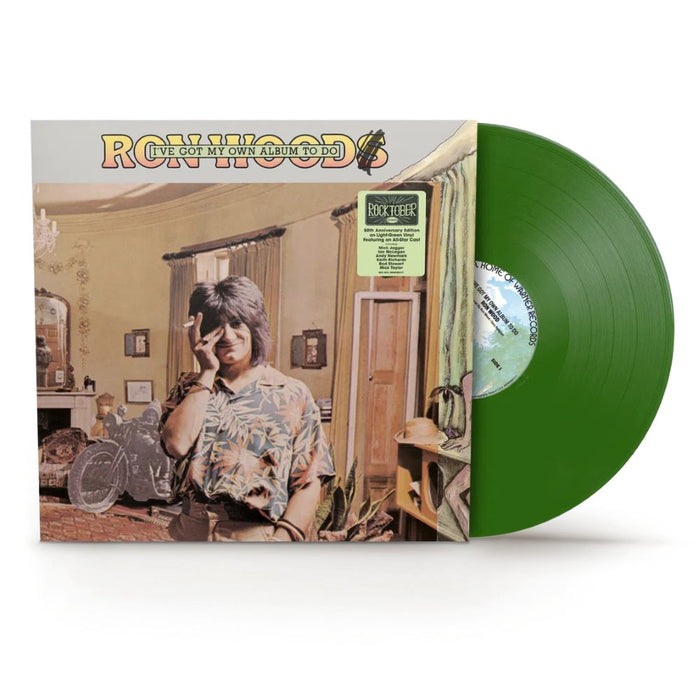 Ron Wood I've Got My Own Album To Do 50th Anniversary Vinyl LP Green Colour Rocktober 2024 Due Out 04/10/24