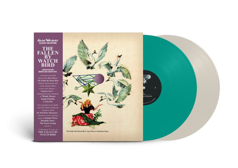 Jane Weaver The Fallen By Watch Bird (Expanded Edition) Vinyl LP Marine and Cream Colour 2026