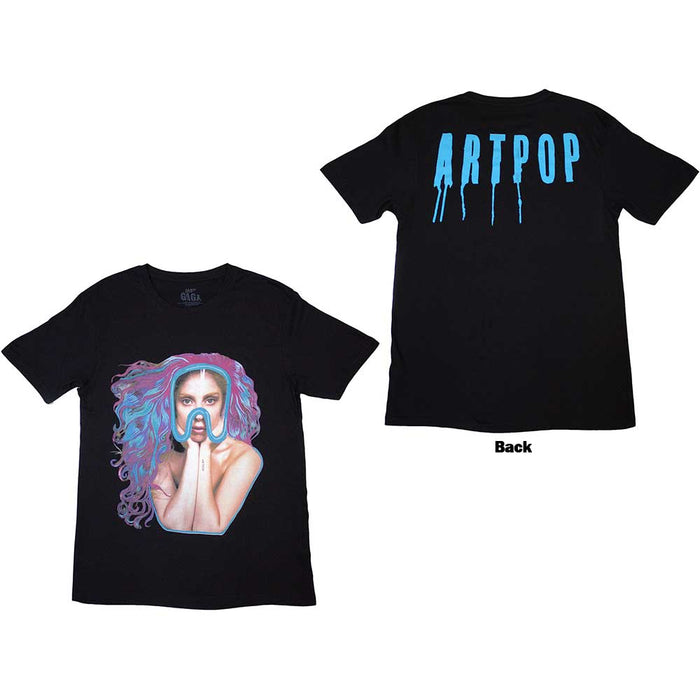 Lady Gaga Artpop Goggles Black XX-Large T-Shirt