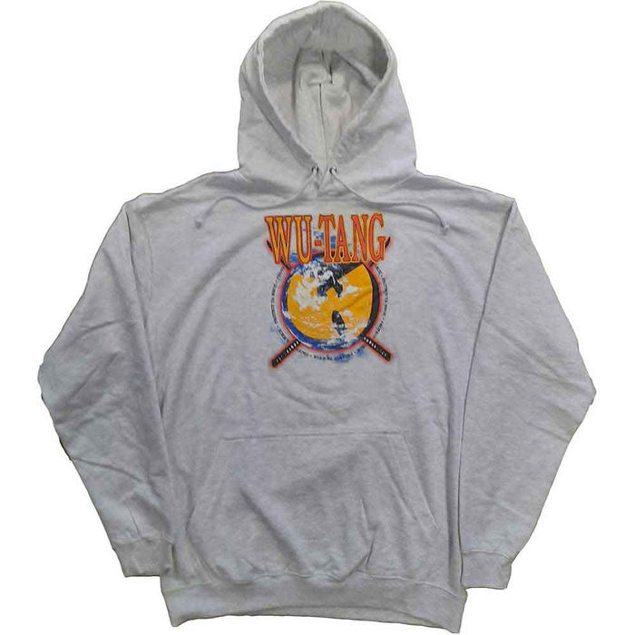 Wu-Tang Clan Protect Ya Neck Grey X-Large Hoodie