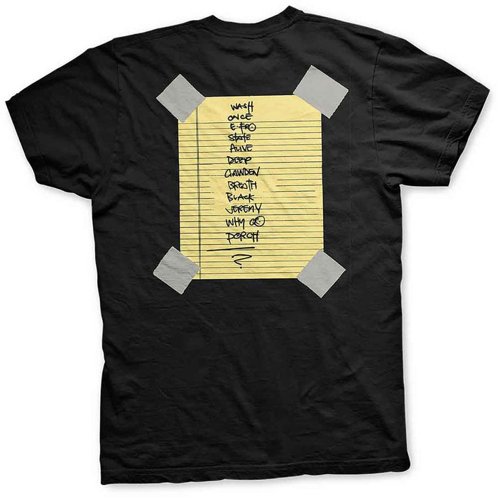 Pearl Jam Stickman Black Large T-Shirt