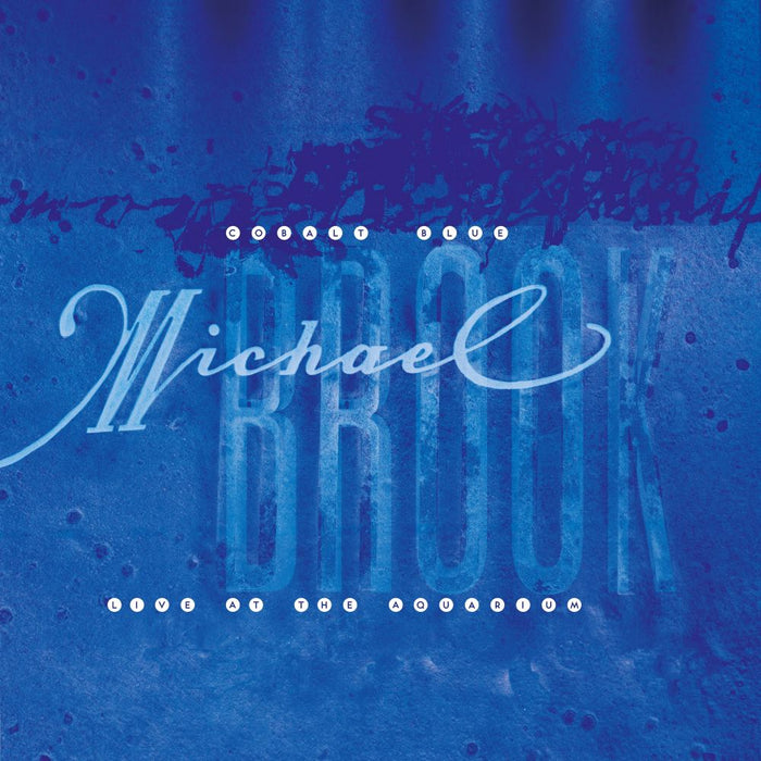 Michael Brook Cobalt Blue & Live at the Aquarium (2026 Remaster) Vinyl LP Crystal Clear Colour Due Out 10/07/26