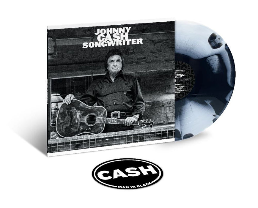 Johnny Cash Songwriter Vinyl LP Indies Black & White Colour Due Out 28/06/24