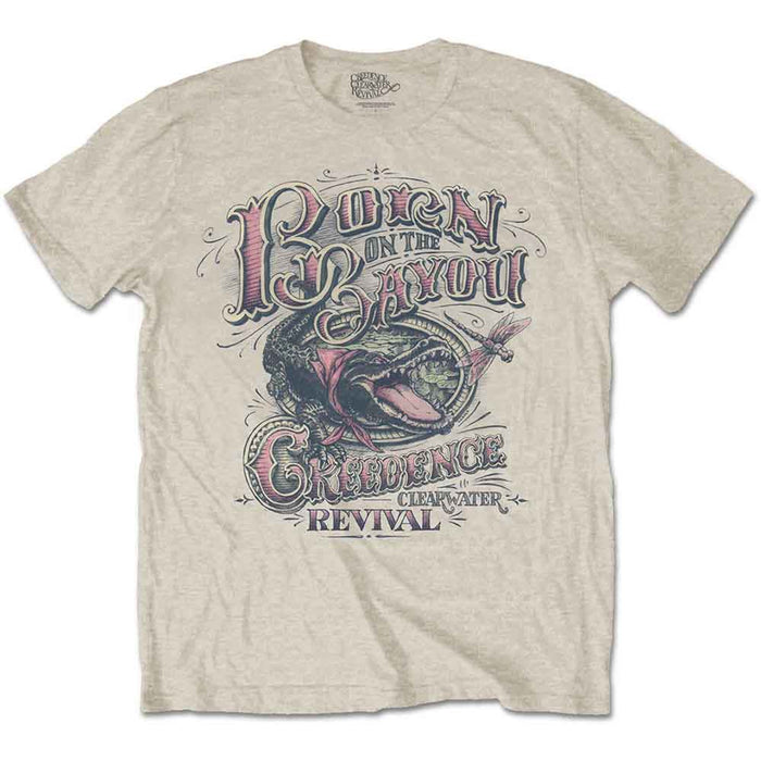 Creedence Clearwater Revival Born on the Bayou Sand X-Large T-Shirt
