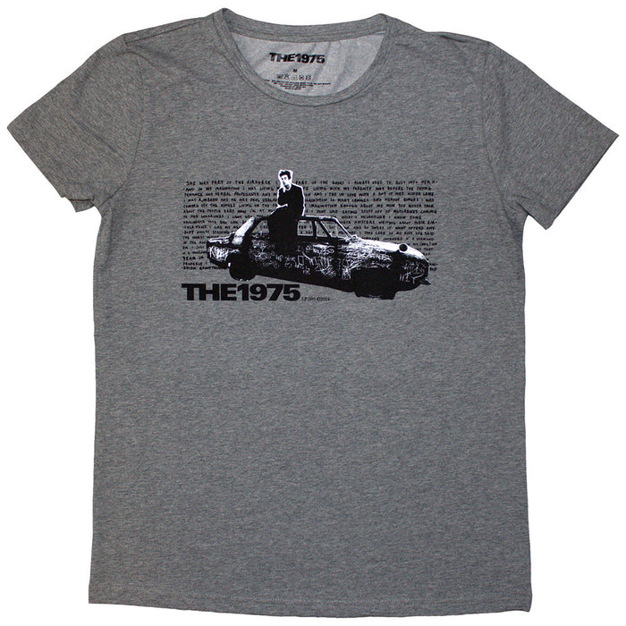 The 1975 Car Photo Grey Ladies X-Large T-Shirt