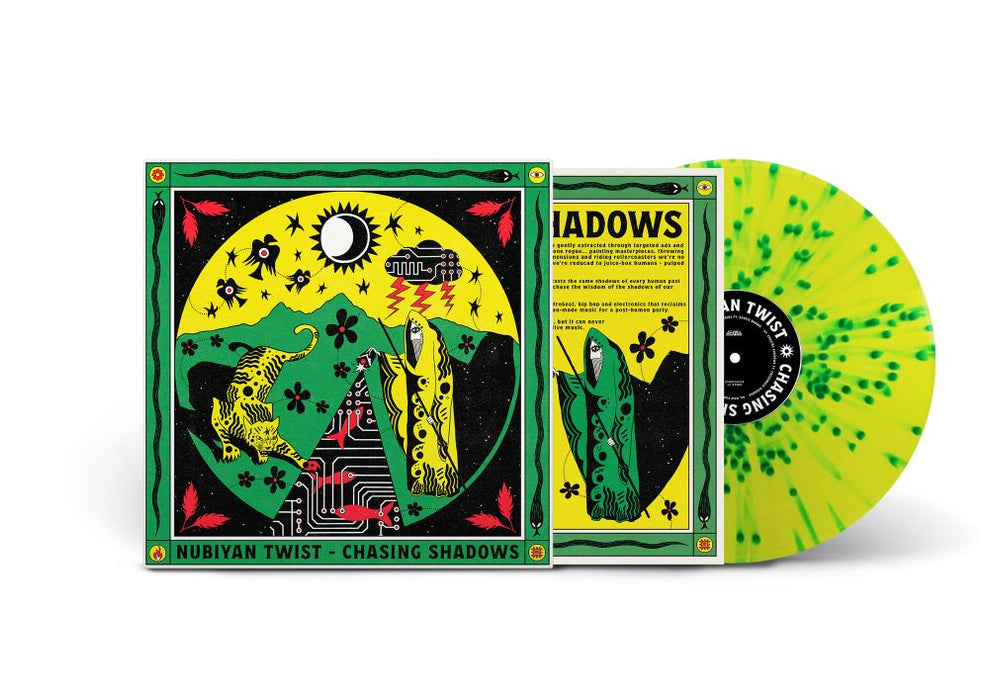 Nubiyan Twist Chasing Shadows Vinyl LP Indies Yellow & Green Splatter Colour Due Out 20/03/26
