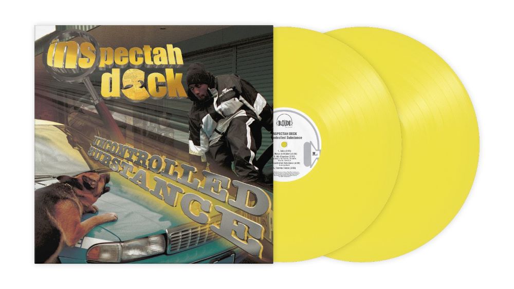 Inspecktah Deck Uncontrolled Substances Vinyl LP Yellow Colour 2024