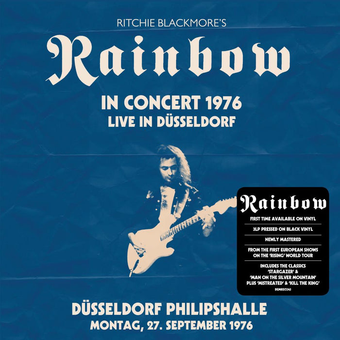 Ritchie Blackmore’s Rainbow Live in Düsseldorf 1976 - Düsseldorf Philipshalle 27.9.1976 Due Out 26/06/26