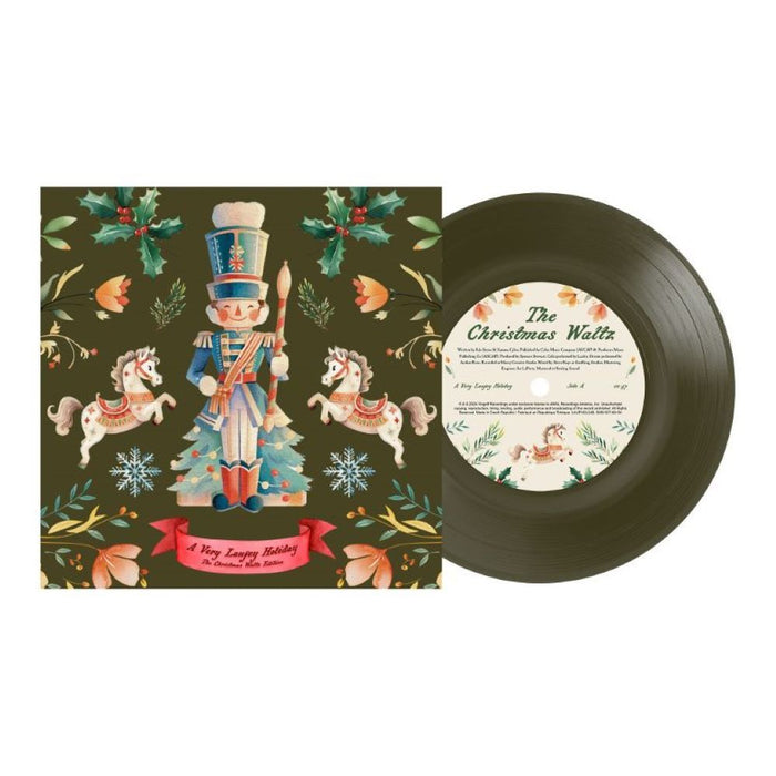 Laufey The Christmas Waltz/Love to Keep Me Warm 7" Vinyl Single Green Colour 2024
