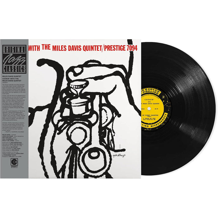 Miles Davis Quintet Cookin' With The Miles Davis Quintet Vinyl Record LP Due Out 14/08/26
