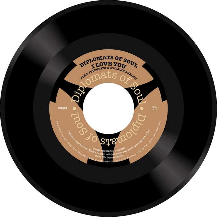 Diplomats Of Soul I Love You / Teacherman 7" Vinyl Single 2025