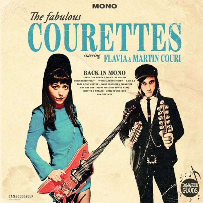 The Courettes Back In Mono Vinyl LP Picture Disc Due Out 14/03/25