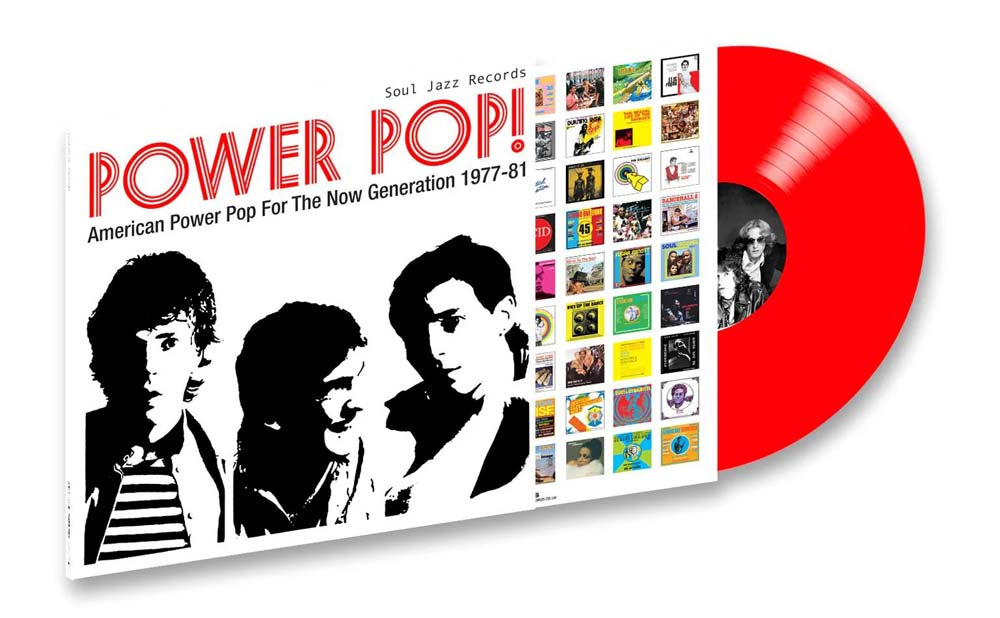 Soul Jazz Records Presents Power Pop! American Power Pop For The Now Generation 1977-81 Vinyl LP Transparent Red  Colour RSD 2026