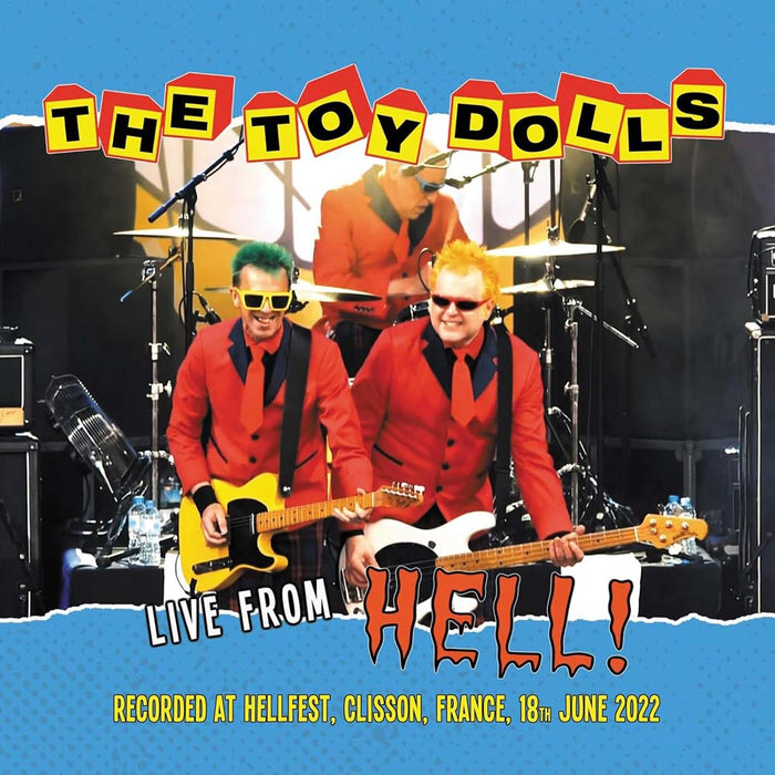 The Toy Dolls Live From Hell! Vinyl LP Yellow Colour 2024