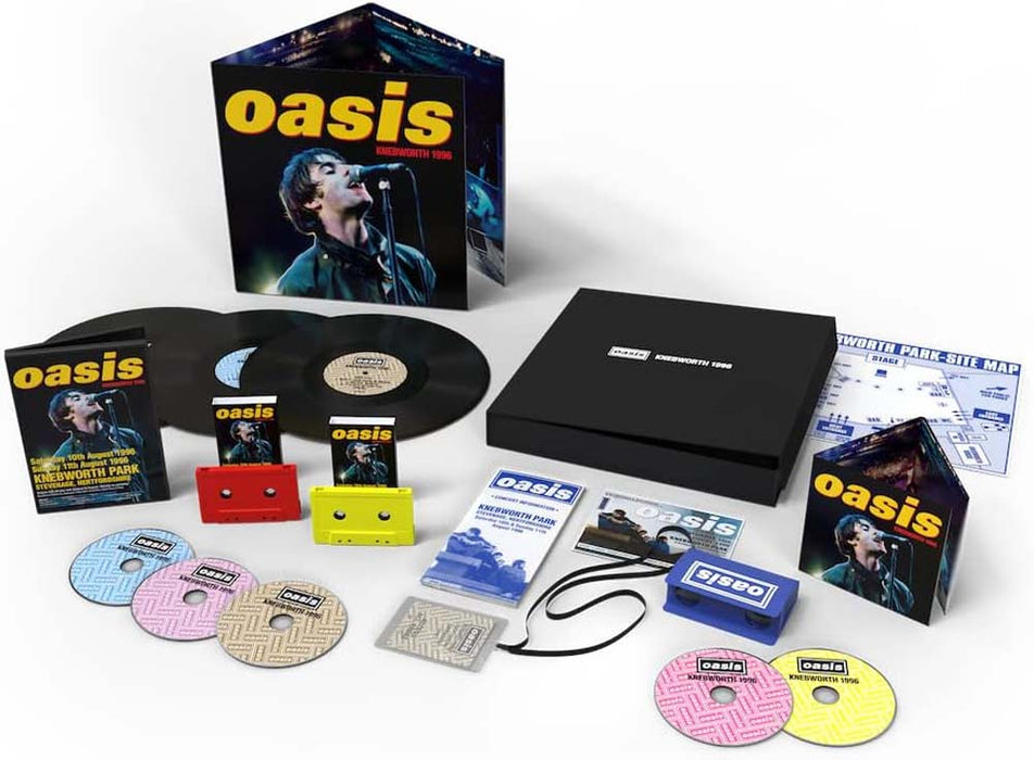 Oasis Knebworth 1996 Vinyl LP Boxset Due Out 27/09/24